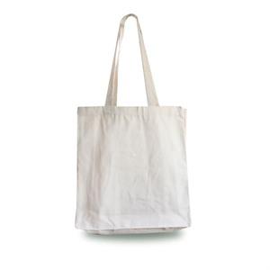 Heavyweight Natural Canvas Shopping Bags with Long Handles