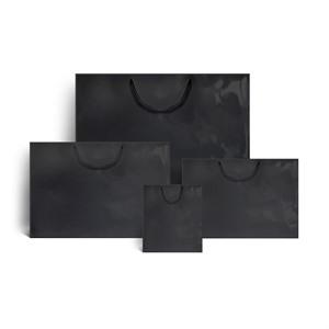 Black Gloss Boutique Paper Bags