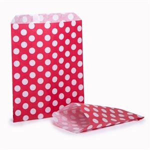 Red Polka Dot Paper Bags