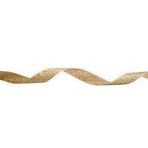 Gold Glitter Ribbon 15mm x 20m