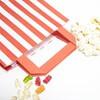 Red Candy Stripe Paper Carrier Bags