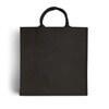 Black Jute Bags with Luxury Padded Handles