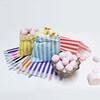 Dark Blue Candy Stripe Paper Bags