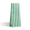 Green Stripe Pick n Mix Paper Bags