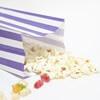 Purple Stripe Pick n Mix Paper Bags