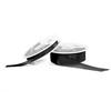 Black Double Satin Ribbon