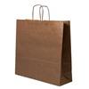 Chocolate Brown Premium Italian Paper Carrier Bags with Twisted Handles