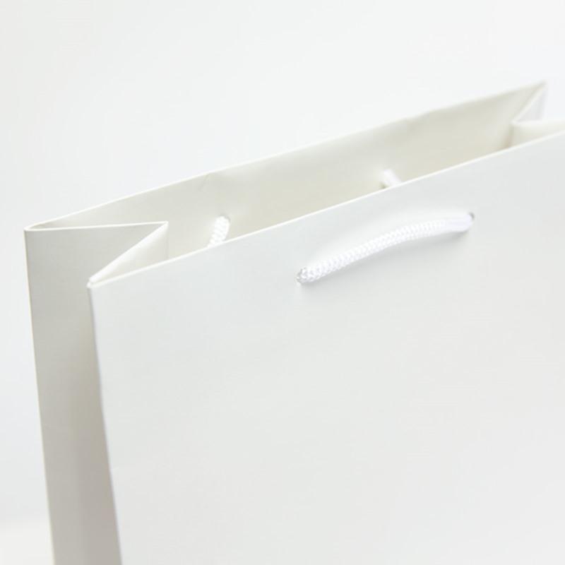 White Matt Boutique Paper Bags