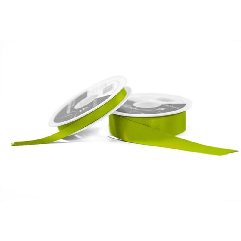 Lime Green Double Satin Ribbon