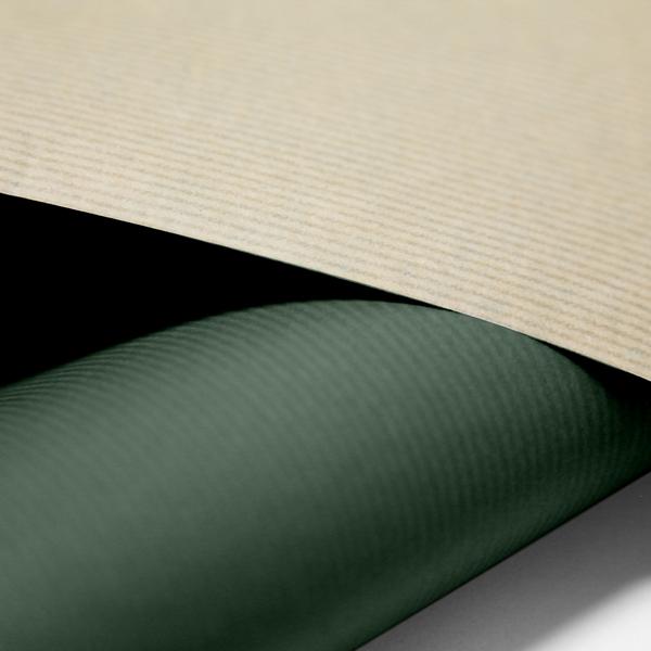 Dark Green Kraft Roll Wrapping Paper