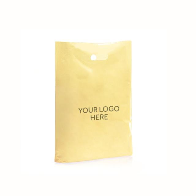 Ivory Printed Varigauge Plastic Carrier Bags